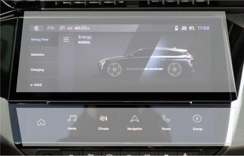 Peugeot 308 Gt Line Navigasyon Ve Bilgi Ekran Uyumlu Nano Ekran Koruyucu 2022 2024