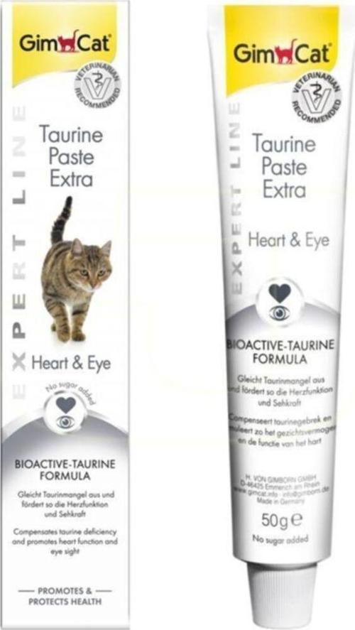 Kedi Macunu Taurine Paste Kalp Ve Göz Sağlığı Destekleyici Taurinli 50 g