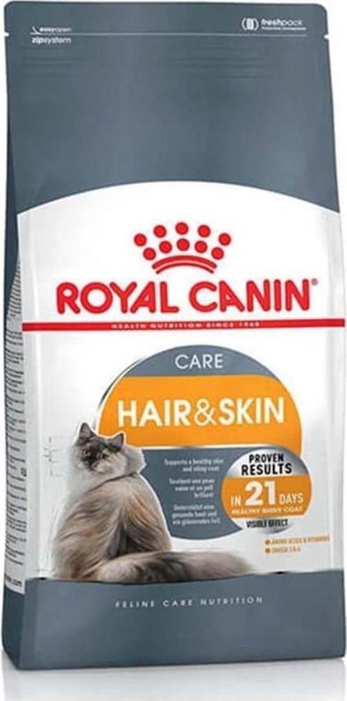 Hair Skin Hassas Tüylü Kediler Için Mama 2 Kg
