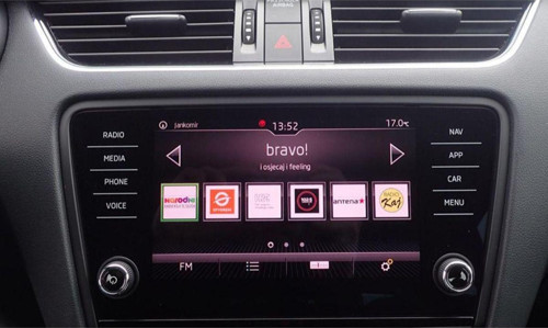 Skoda Octavia Style 8 İnç Navigasyon Uyumlu Nano Ekran Koruyucu 2017 2019