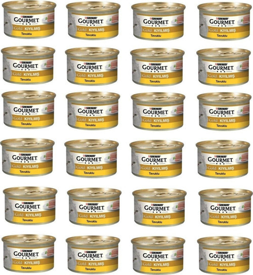 Kıyılmış Tavuklu Kedi Konservesi 85 Gr. X 24 Adet