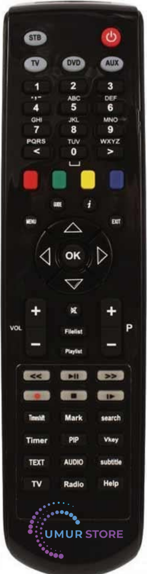 ET-9000 HD Uydu Alıcı Kumandası