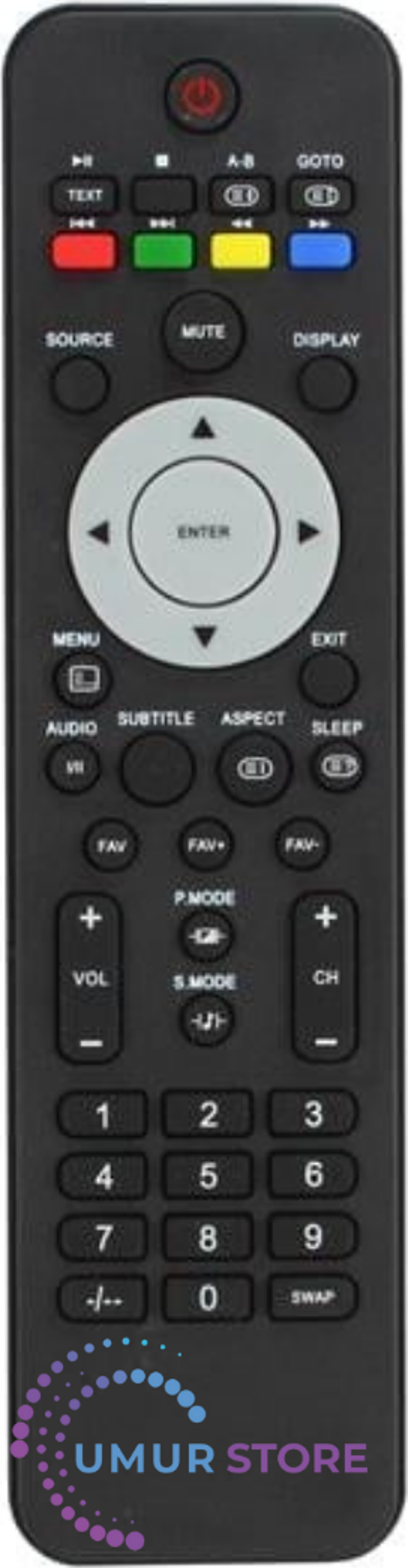 HD Slim Uydu Alıcı Kumandası