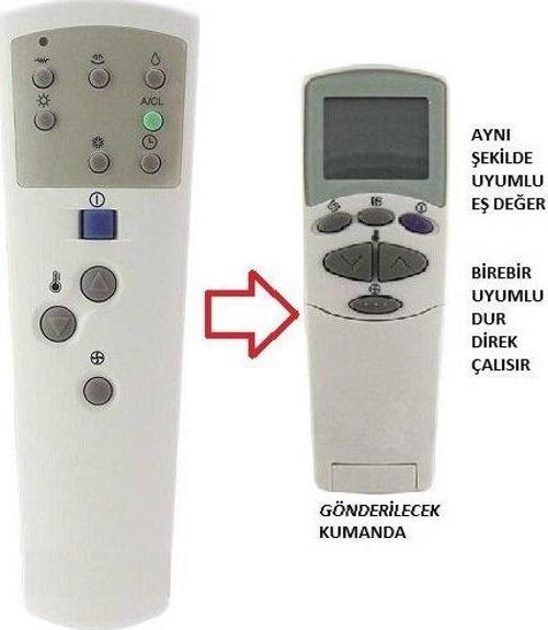 Klima Kumandası – Eşdeğer