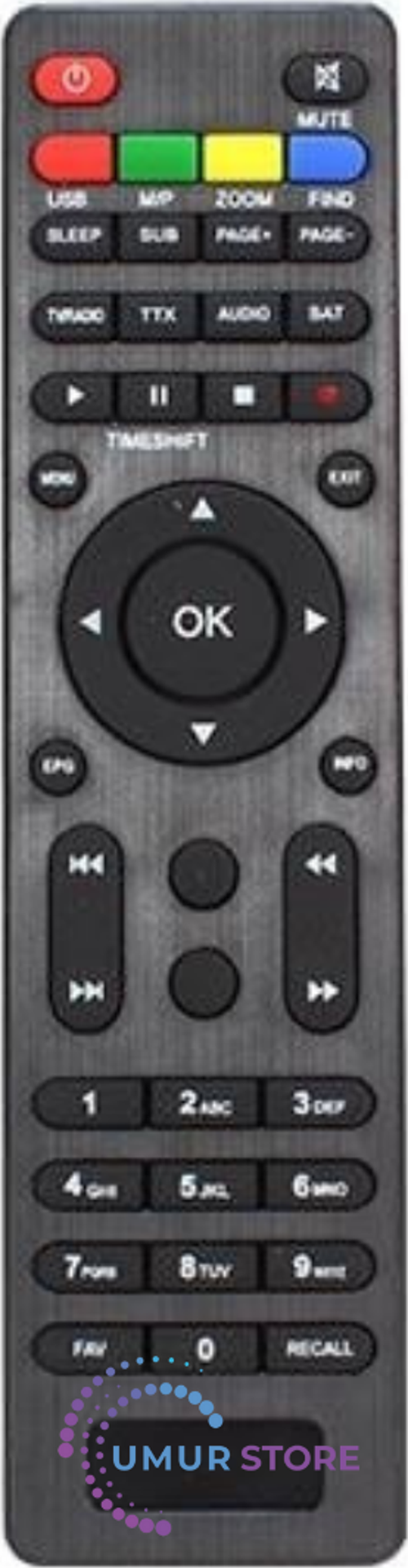 G-Star Uydu Alıcı Kumandası