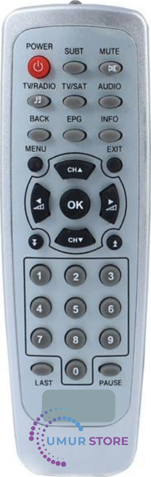 9900 DVC-DCI Uydu Alıcı Kumandası