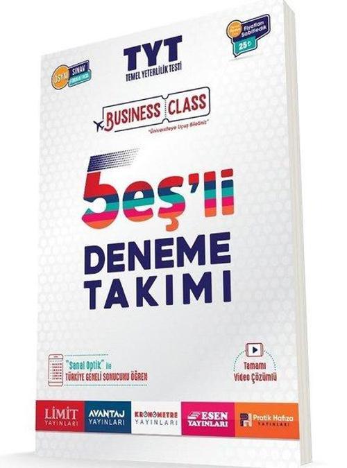 TYT Business Class 5'li Deneme Takımı