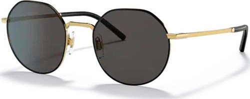 Dolce Gabbana Dg 2286 0287 52 Unisex Gold Yuvarlak Güneş Gözlüğü