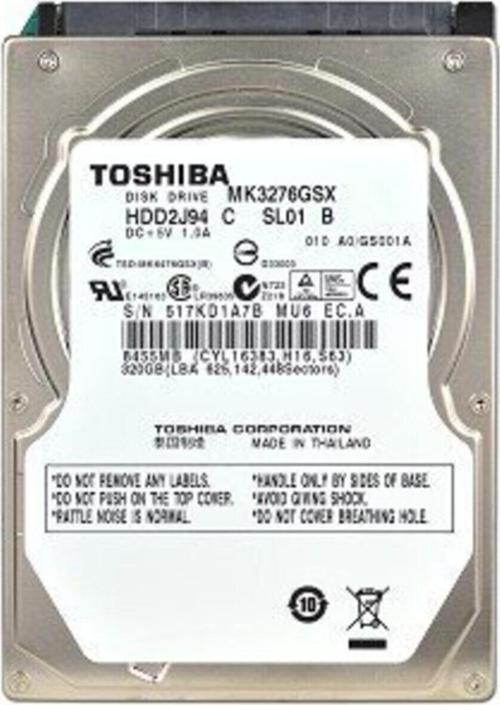 Toshıba Mk3265Gsx 320 Gb Hdd