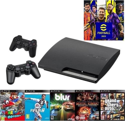 Ps3 320 Gb Makina + 2.Kol + 30 Adet Oyun (Yenilenmiş Cihaz)