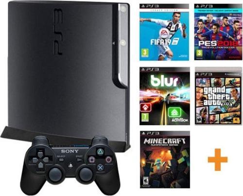 Playstatıon 3 Slım 160Gb- 13 Oyunlu- 1 Yıl Garanti