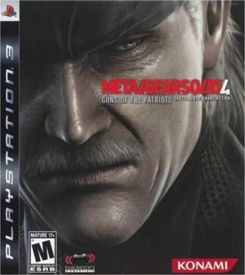 Metal Gear Solid 4 Guns Of The Patriots Ps3