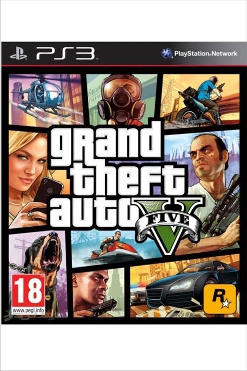 Gta V (Grand Theft Auto 5) - Ps3 Oyunu - Açılmış