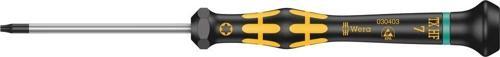 1567 TORX® HF ESD Kraftform Micro Tornavida, Tutma Fonksiyonlu, TX 7 x 60 mm