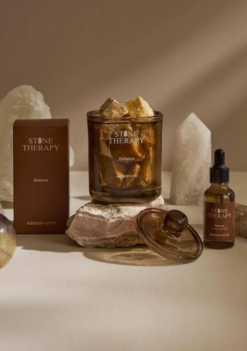 Stone Theraphy Kristal Koku Taşı Seti Balance