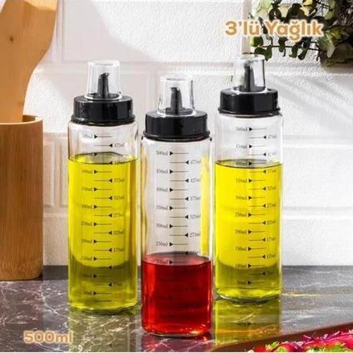 Üçlü Yağdanlık 500 ML