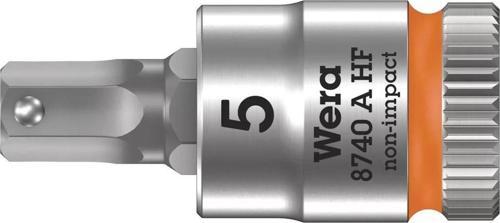 8740 A HF Altıgen Uçlu Zyklop Lokma Bits, 1/4" Soketli, Tutma Fonksiyonlu, 5 x 28 mm