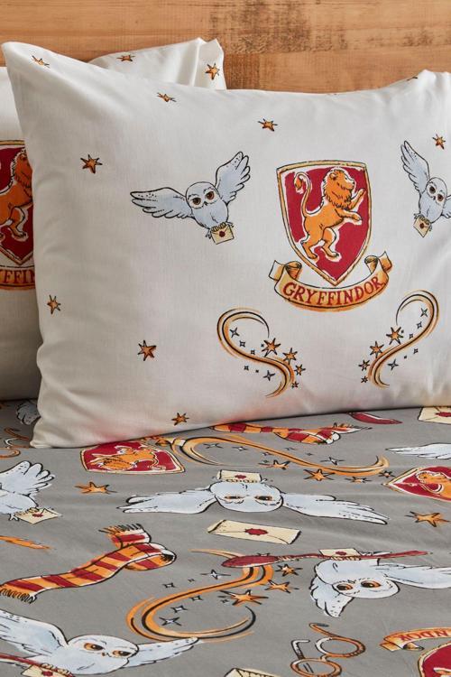 Harry Potter Owl Tek Kişilik Çarşaf Takımı