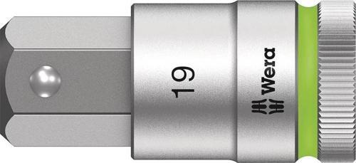8740 C HF Altıgen Uçlu Zyklop Lokma Bits, 1/2" Soketli, Tutma Fonksiyonlu, 19 x 60 mm
