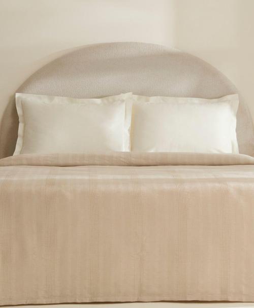 Layna Ecocell Çift Kişilik Tek Pike Bej