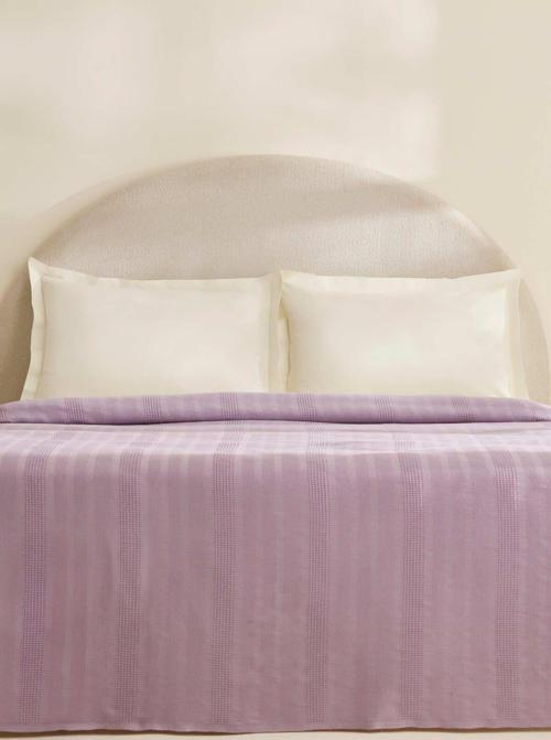 Layna Ecocell Çift Kişilik Tek Pike Lila