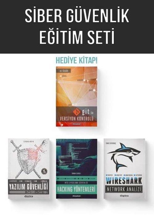 Siber Guvenlik ve Egitim Seti - 4 Kitap Takım