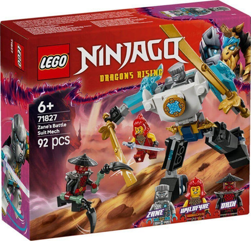 71827 Ninjago Zane Savaş Zırh Mechi 92 parça +6 yaş