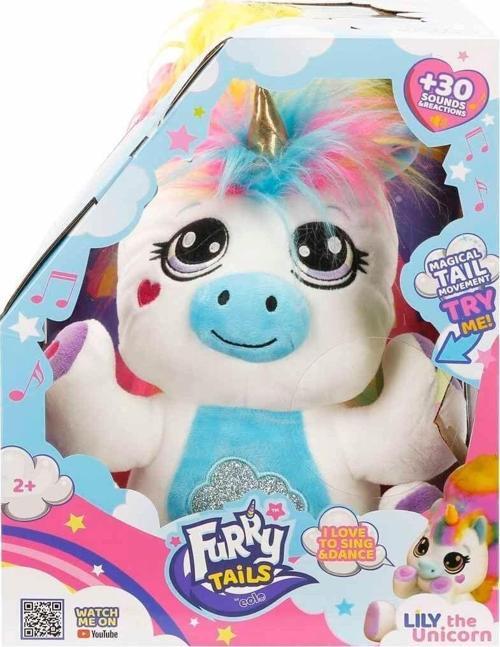 72033 Lily Sesli ve Işıklı Unicorn Peluş