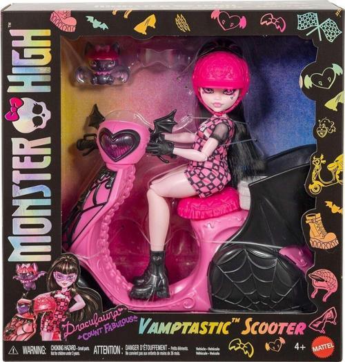 JDR61  High Vamptastic Scooter Draculaura