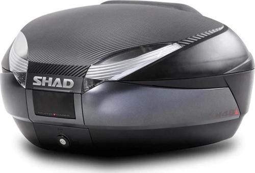 Motosiklet Çanta - Topcase - Sh48 Si̇yah/Carbon Motosi̇klet Canta Ve Sirtlik (48 Litre)
