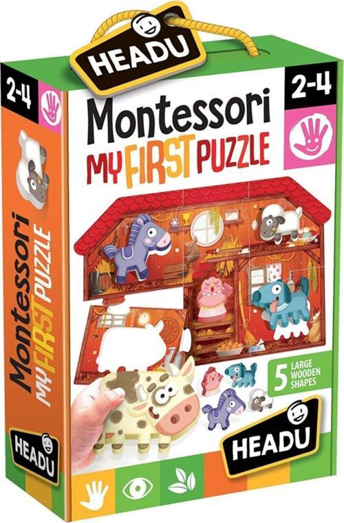 Montessori First Puzzle The Farm - Benim Ilk Yapbozum Çiftlik