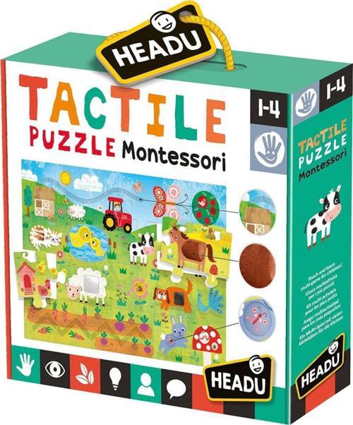 Puzzle Tactile Montessori (1-4 YAŞ) Mu-23592