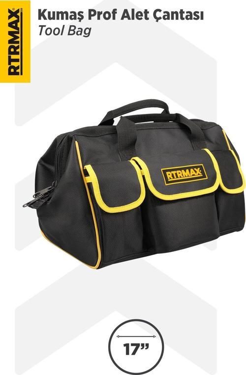 RTX1003 Profesyonel Kumaş Alet Çantası 17”