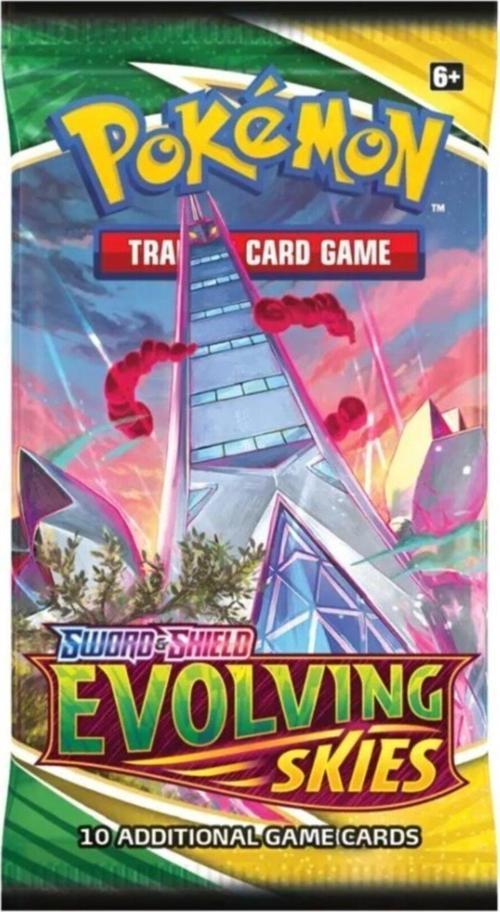 Booster Oyun Kartı Sword&shield Evolving Skies Sürpriz Paket (