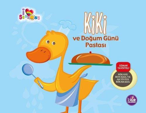 Kiki ve Doğum Günü Pastası - Hikaye Boyama ve Aktivite Bir Arada