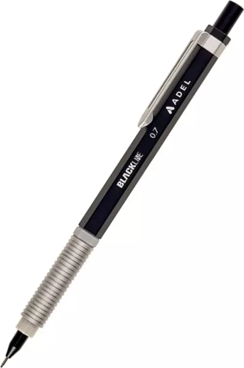 Blackline Metal Gövdeli Versatil Kalem 0.7 mm Gri-Siyah