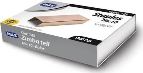 143 Zımba Teli No:10 Bakır 10'Lu Paket