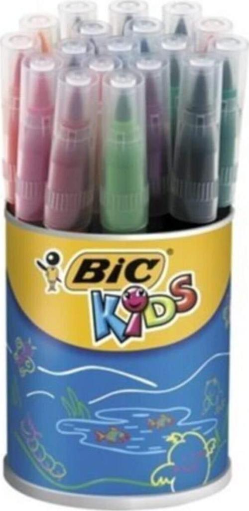 Kids Visaquarelle Fırça Uçlu Keçeli Boya Kalemi 18 Renk