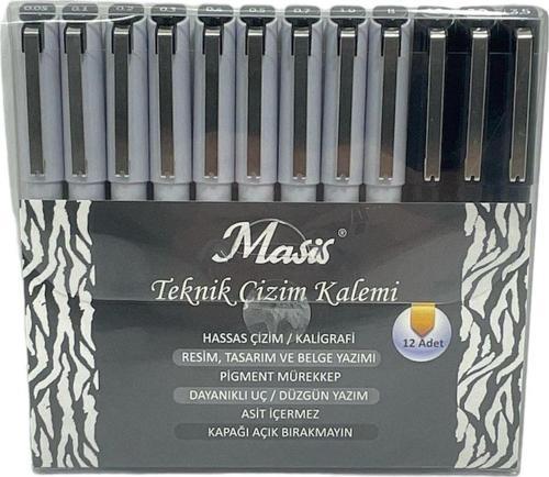 Teknik Çizim Seti 12'Li Set