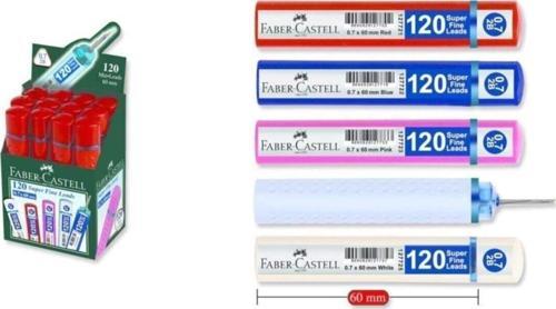 Faber Castell Grip Min 0.7 2b 60mm, 120`li 5 Tüp Karışık Set