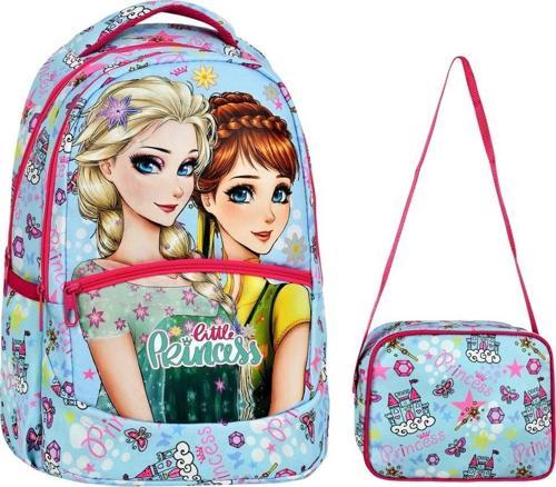 Little Princess Mavi İlkokul Sırt Çantası + Beslenme Çantası (2312)