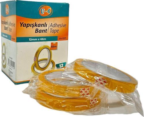U-4 12x66 Metre Selofon Bant 12 Adetlik Kutu