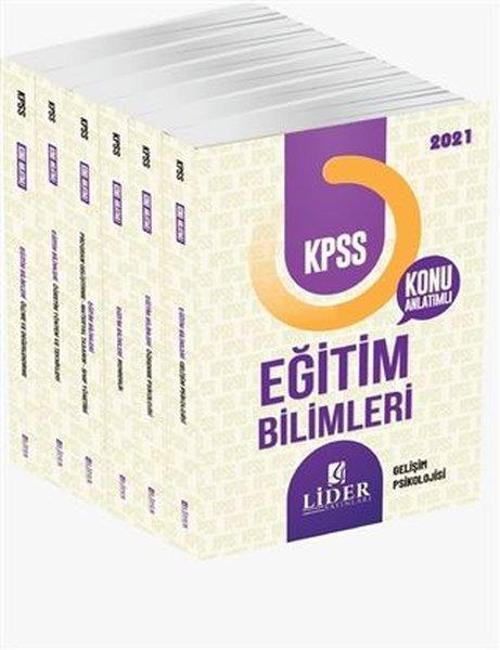 2021 KPSS Eğitim Bilimleri Modüler Konu Anlatımlı Set