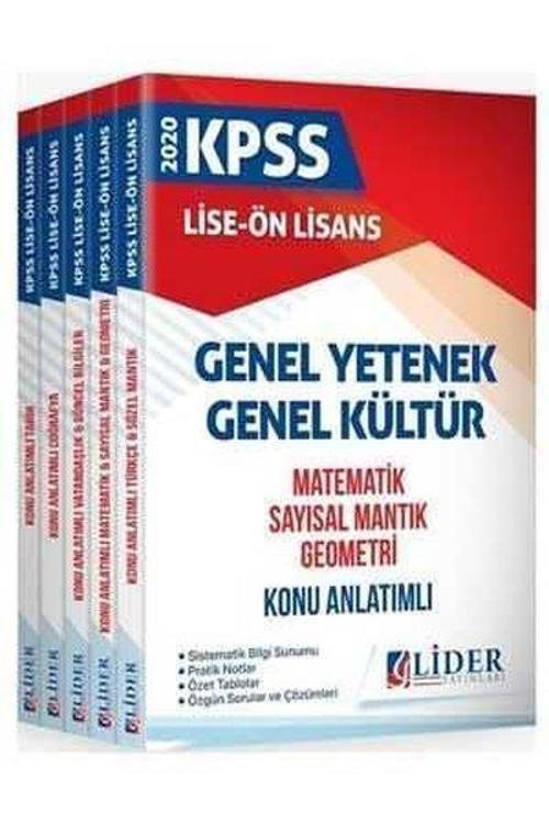2021 KPSS Lise Ön Lisans Genel Yetenek Genel Kültür Matematik Sayısal Mantık Geometri Konu Anlatımlı