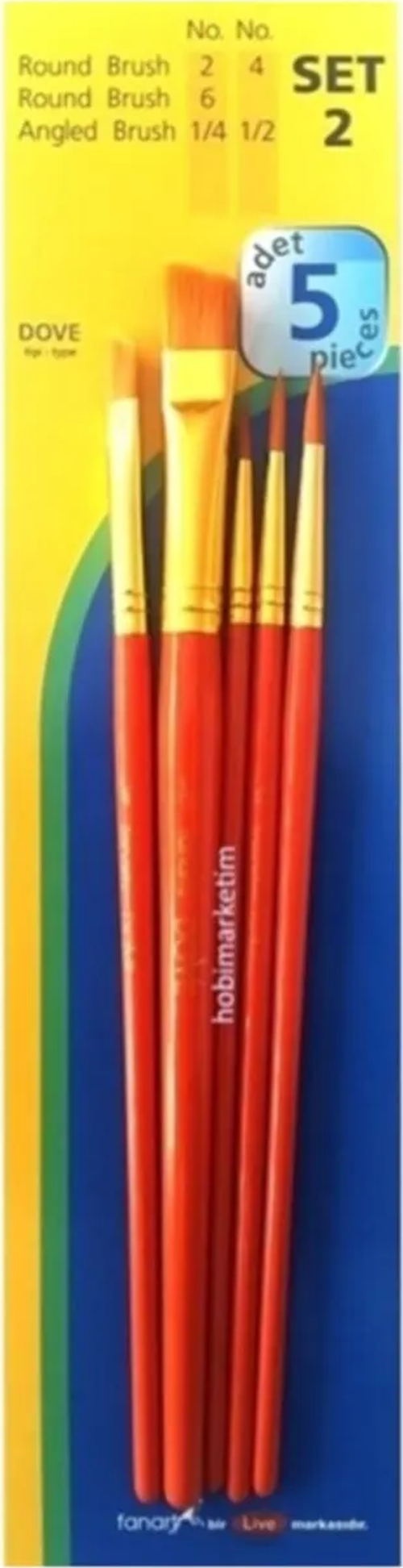 Academy 7500 Fırça Seti Set 2