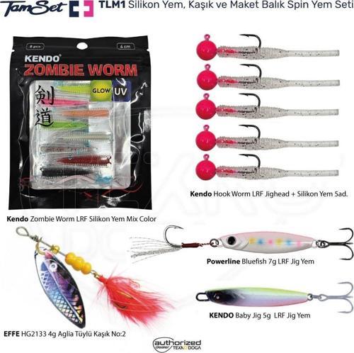 LRF Avları İçin Jig ve Silikon Yem Seti TLM1