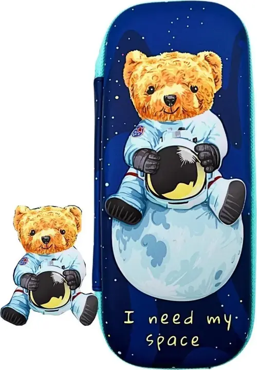 Ayıcık Kabartmalı Eva Kalemlik Küçük Boy