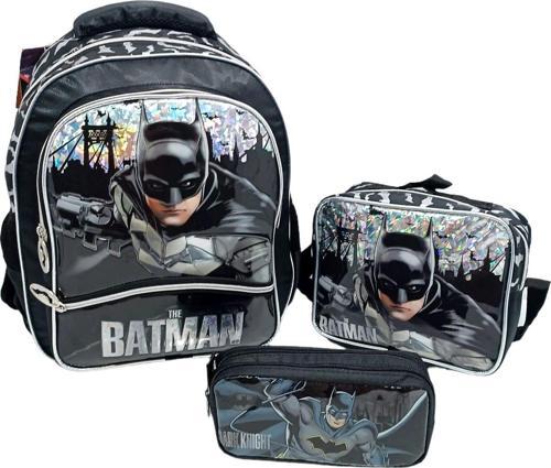 Batman Okul, Beslenme ve Kalem Çantası 3'Lü Set