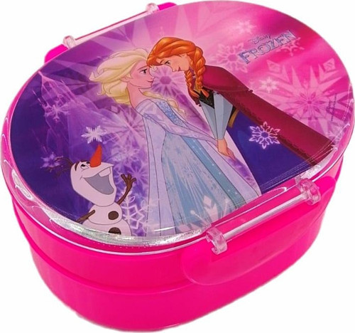 Lisanslı Frozen Pembe Yemek Seti