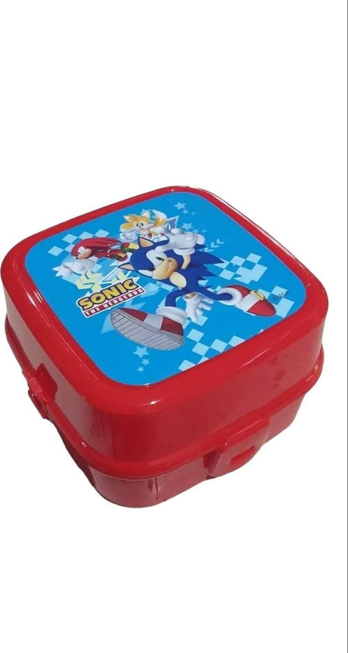 Sonic Kırmızı Beslenme Yemek Kutusu